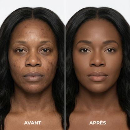 Fond de teint innovant avec pinceau intégré