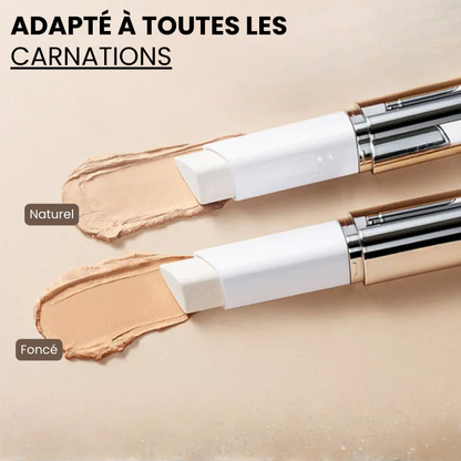 Fond de teint innovant avec pinceau intégré