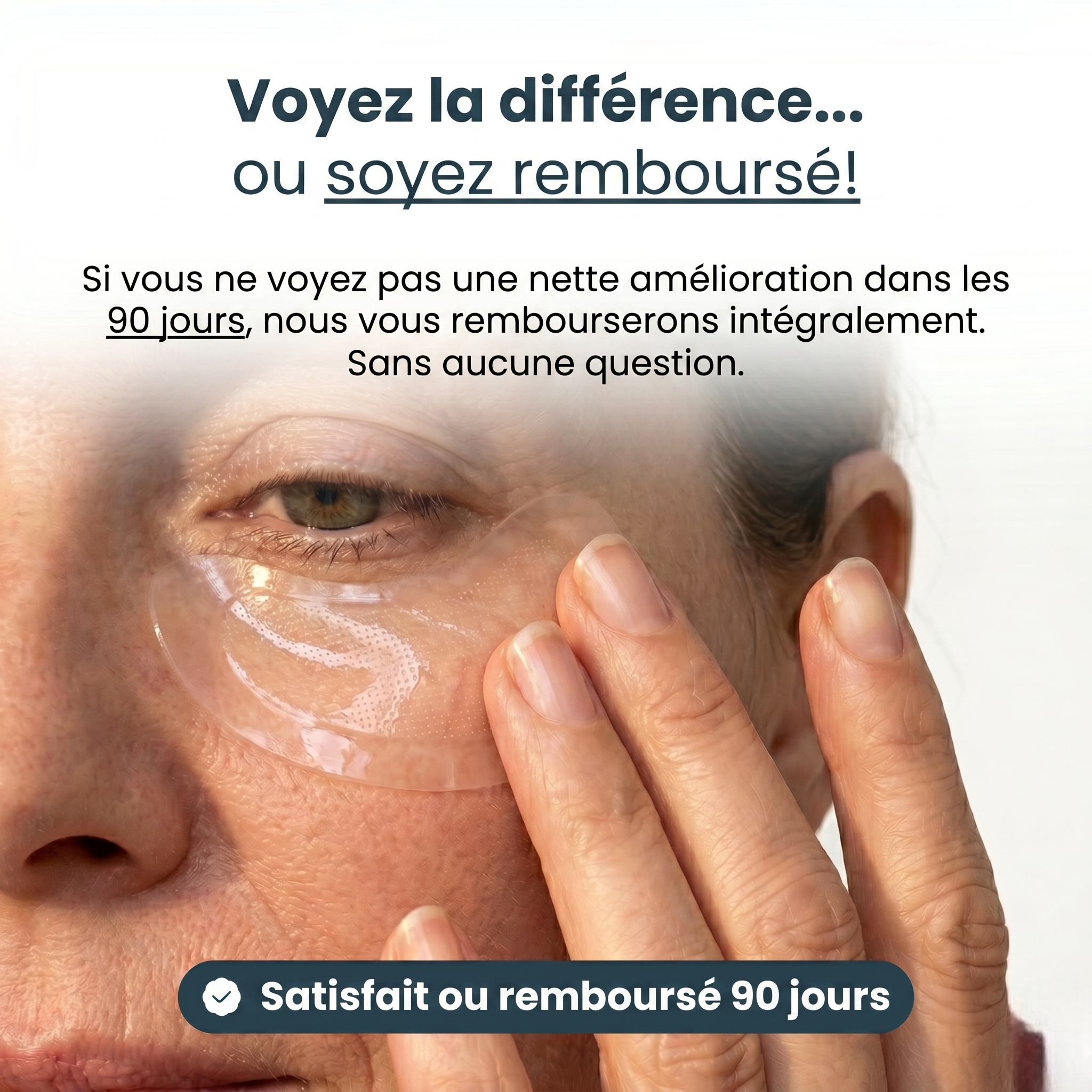 Patchs Anti-Cernes à Micro-Infusion + Crème anti-âge offerte