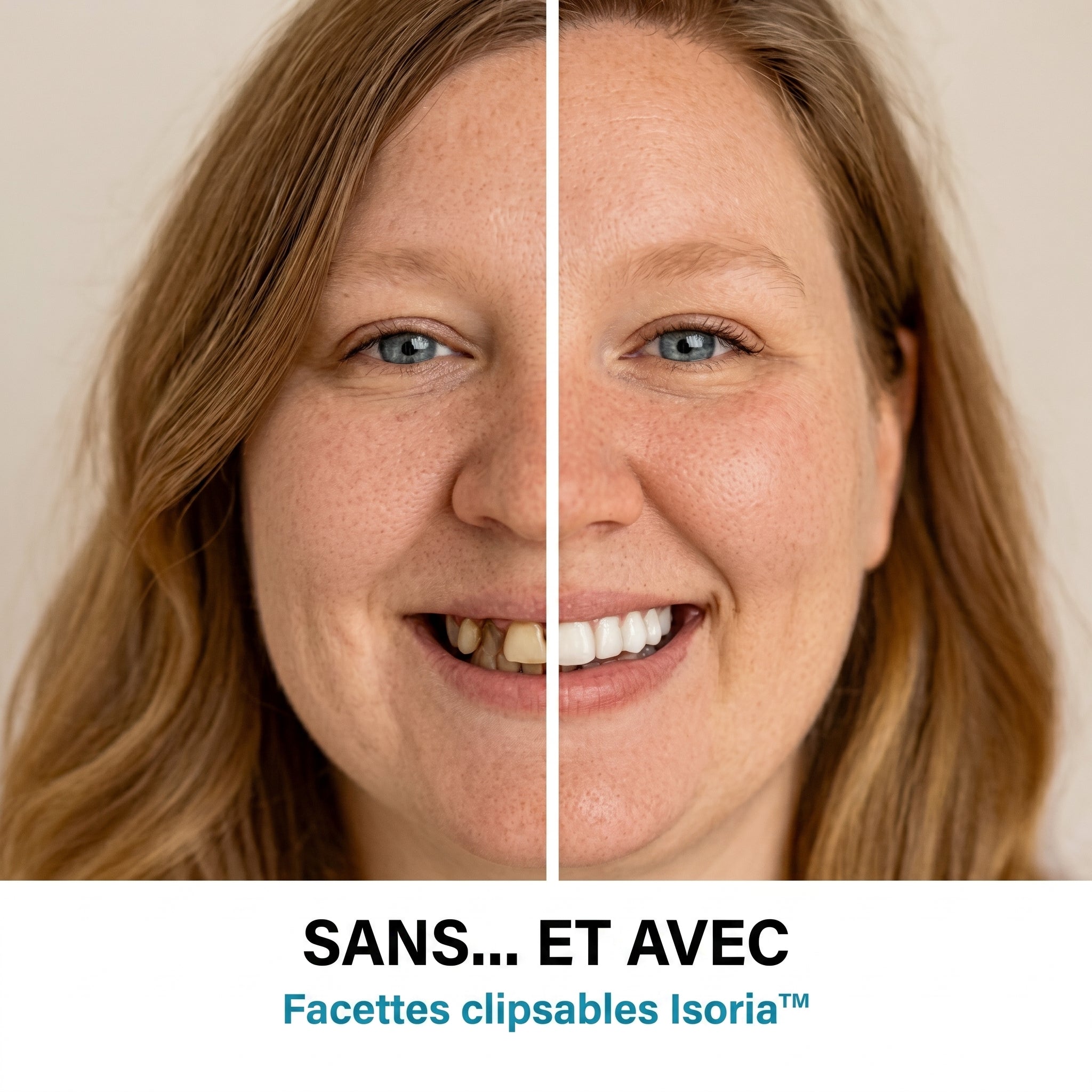 Facettes dentaires clipsables Isoria™