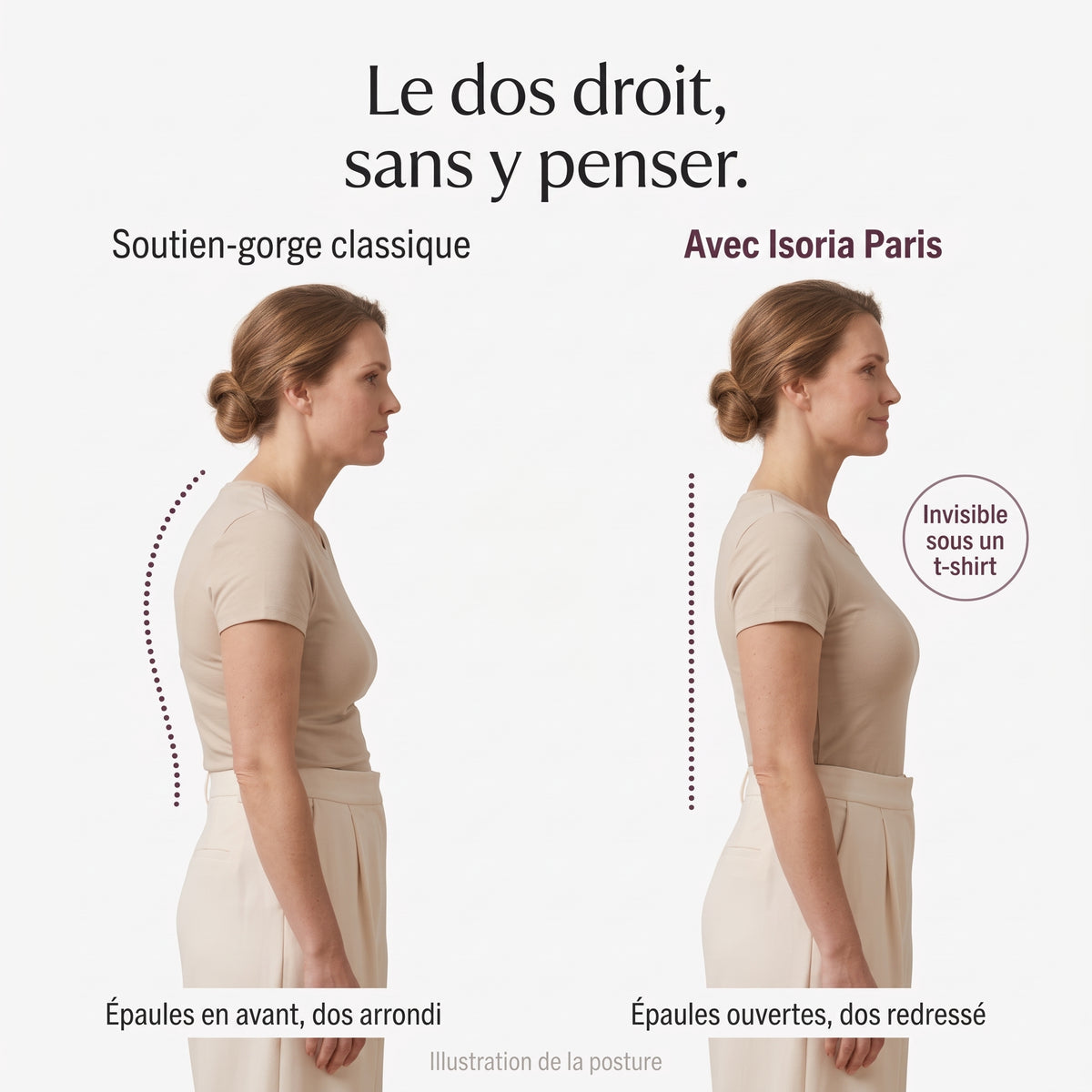 Soutien-gorge correcteur de posture
