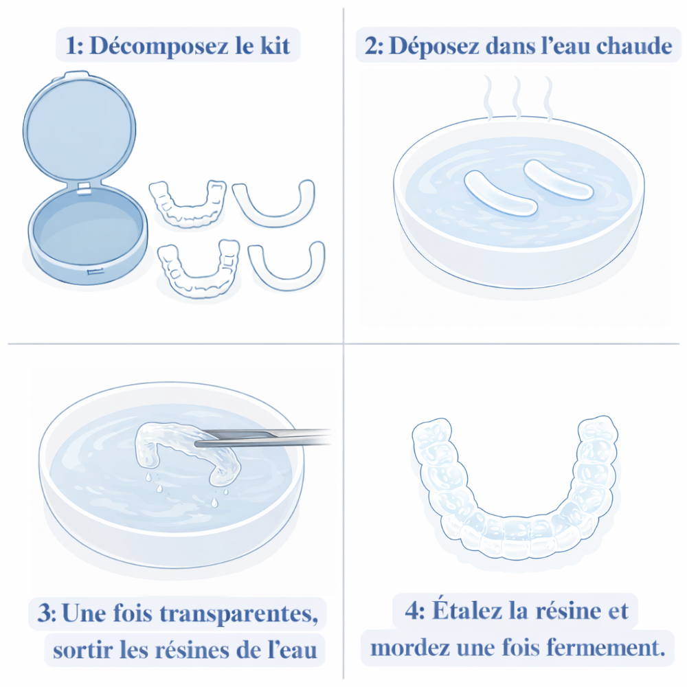 Facettes dentaires clipsables Isoria™